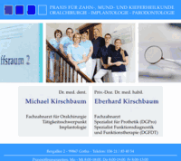 Praxis für Zahn-, Mund- und Kieferheilkunde Oralchirurgie – Implantologie – Parodontologie